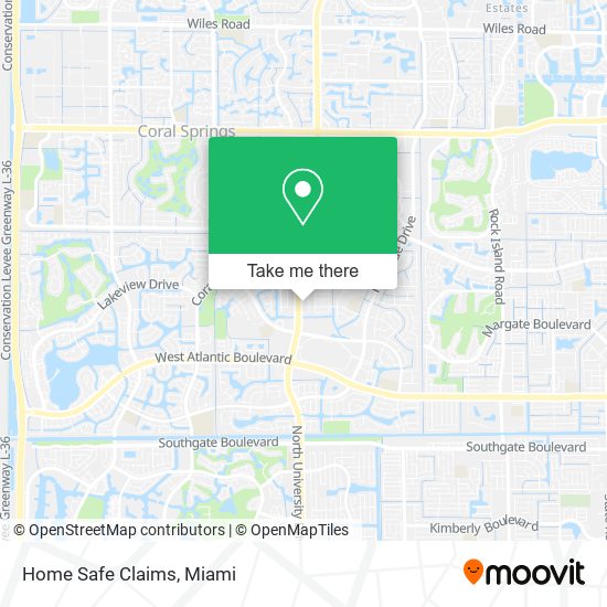 Home Safe Claims map