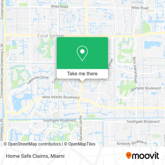 Home Safe Claims map