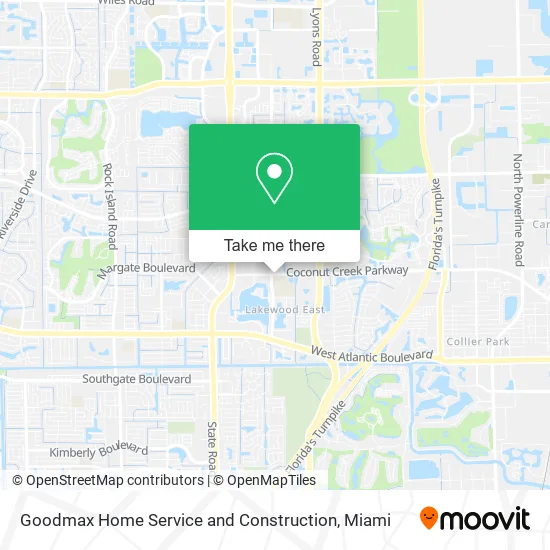 Goodmax Home Service and Construction map