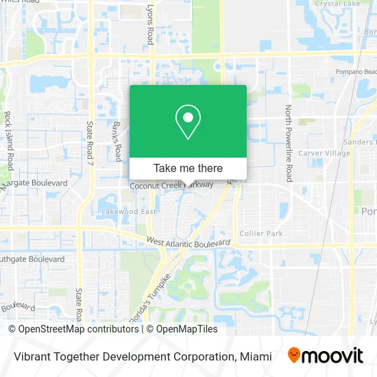 Vibrant Together Development Corporation map