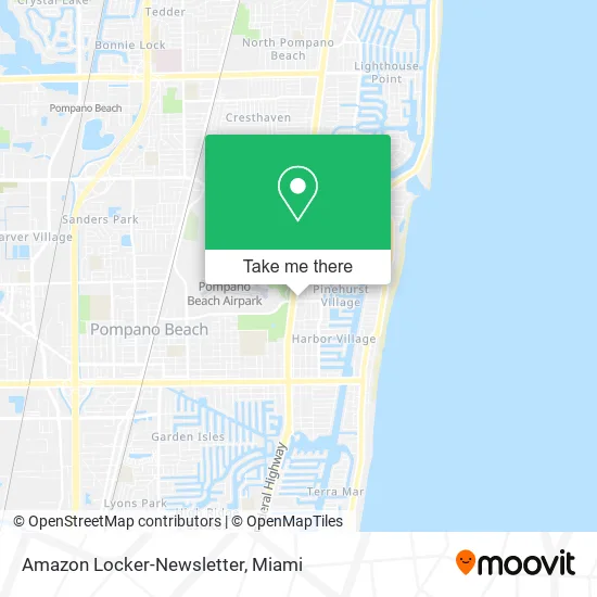 Mapa de Amazon Locker-Newsletter