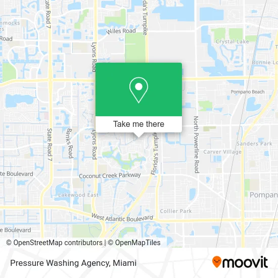 Pressure Washing Agency map