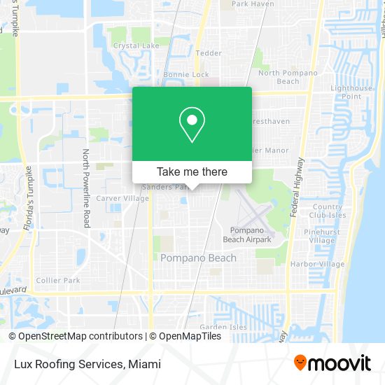 Mapa de Lux Roofing Services