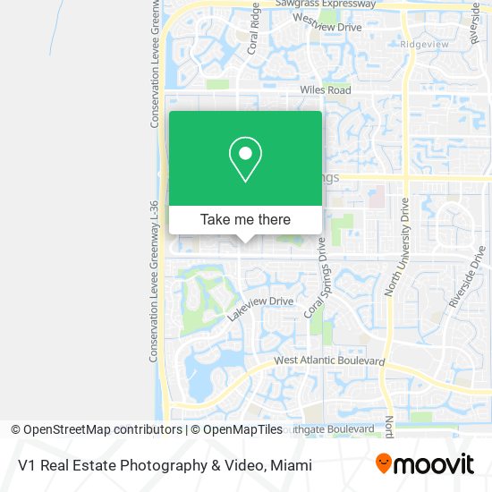 V1 Real Estate Photography & Video map