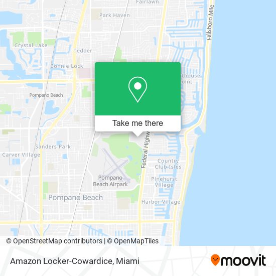 Mapa de Amazon Locker-Cowardice