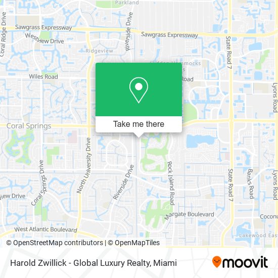 Harold Zwillick - Global Luxury Realty map