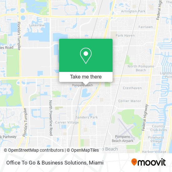 Office To Go & Business Solutions map