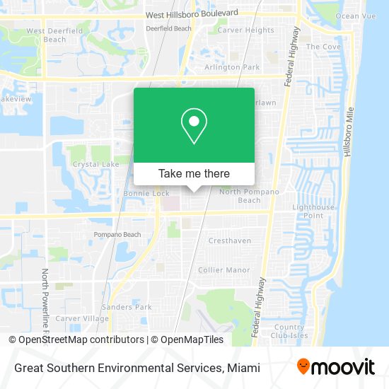 Mapa de Great Southern Environmental Services