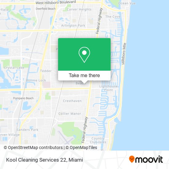 Mapa de Kool Cleaning Services 22