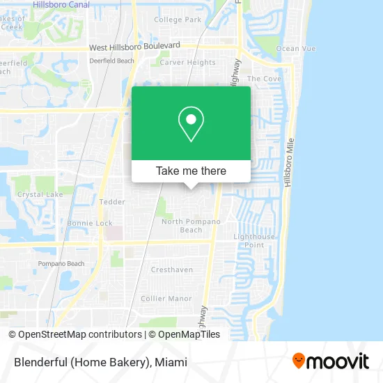 Blenderful (Home Bakery) map