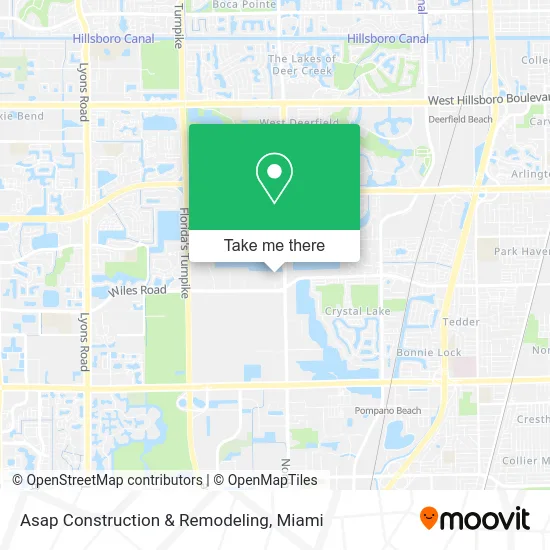 Asap Construction & Remodeling map