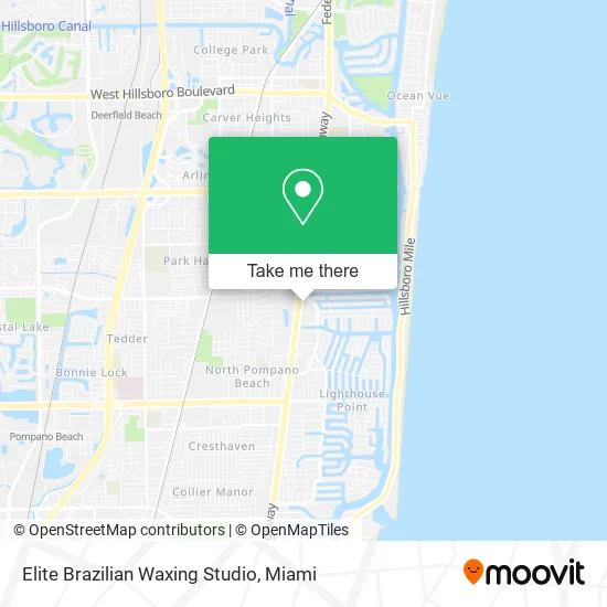 Elite Brazilian Waxing Studio map