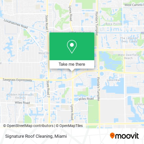 Signature Roof Cleaning map