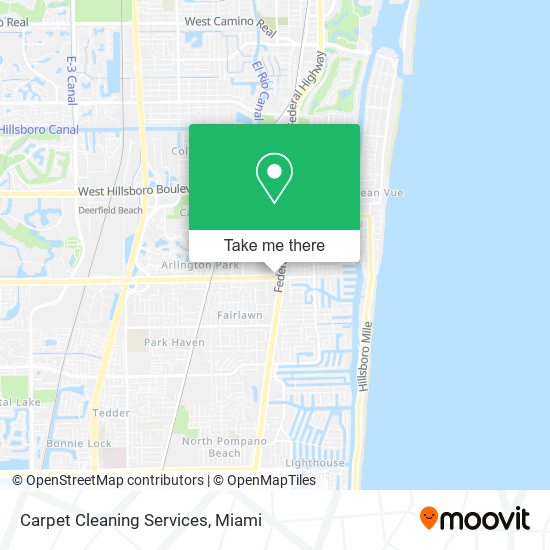 Mapa de Carpet Cleaning Services