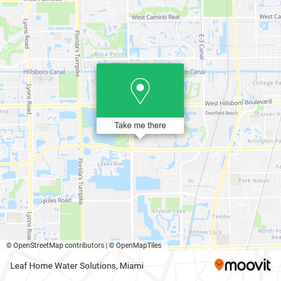 Leaf Home Water Solutions map