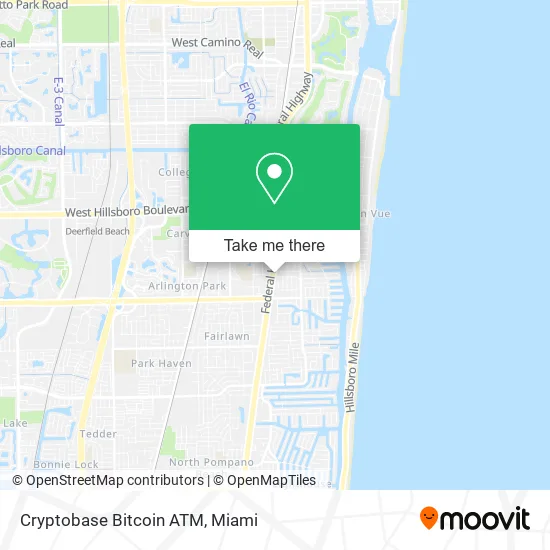 Cryptobase Bitcoin ATM map