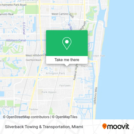 Silverback Towing & Transportation map