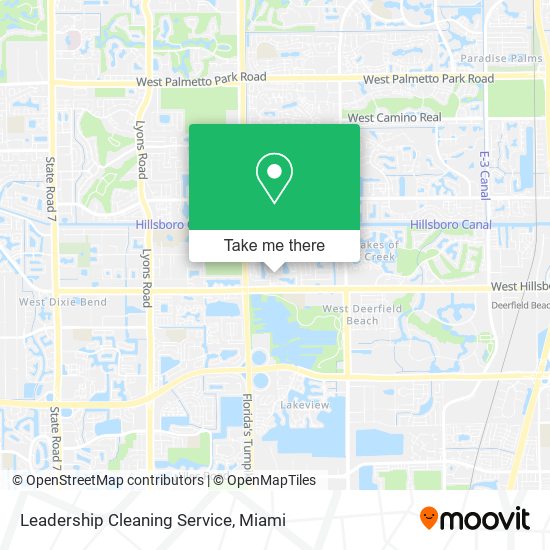 Mapa de Leadership Cleaning Service