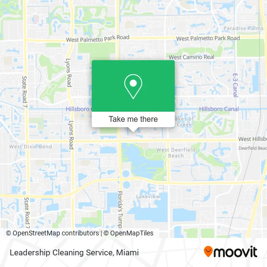 Leadership Cleaning Service map