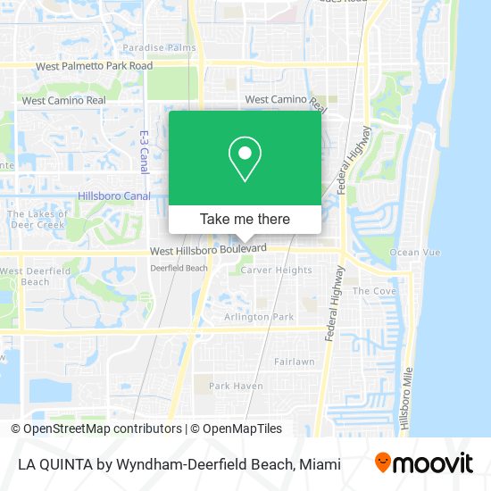 LA QUINTA by Wyndham-Deerfield Beach map