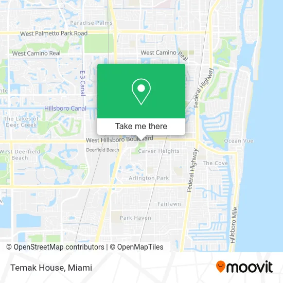 Temak House map