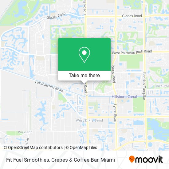 Fit Fuel Smoothies, Crepes & Coffee Bar map