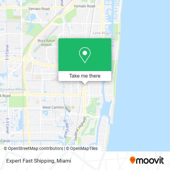 Expert Fast Shipping map