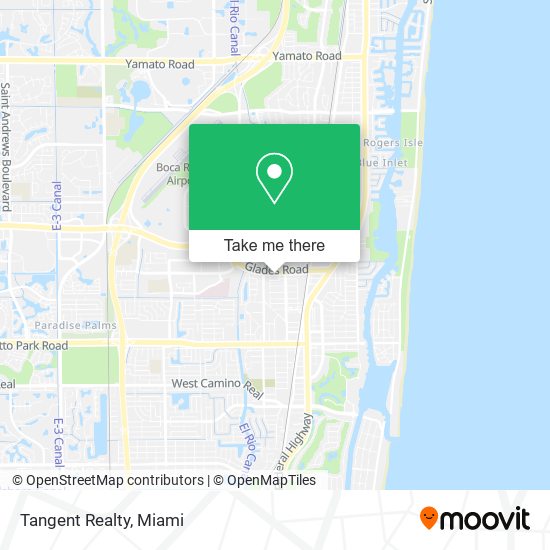 Mapa de Tangent Realty