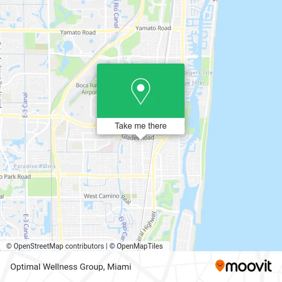 Optimal Wellness Group map