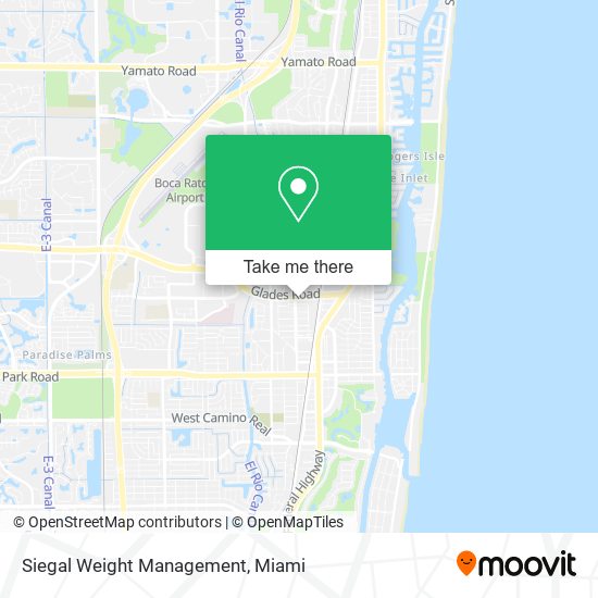 Siegal Weight Management map