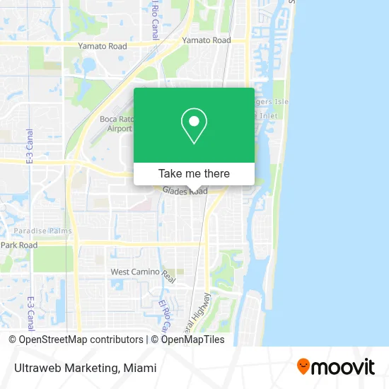Ultraweb Marketing map