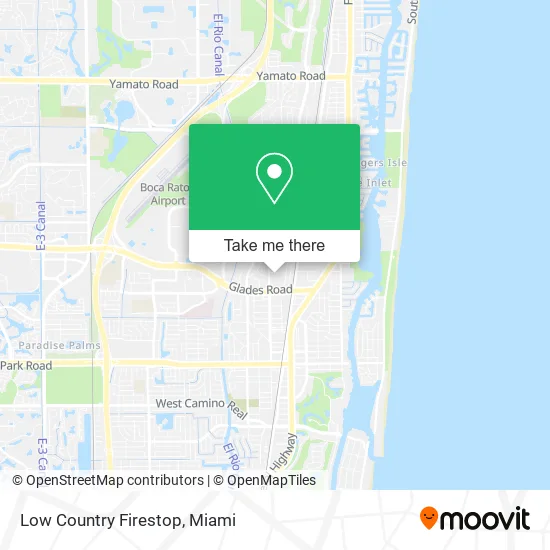 Low Country Firestop map