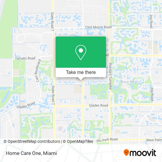 Home Care One map