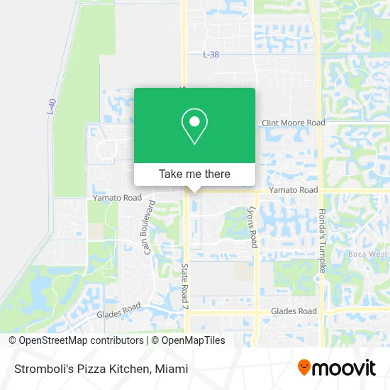 Stromboli's Pizza Kitchen map