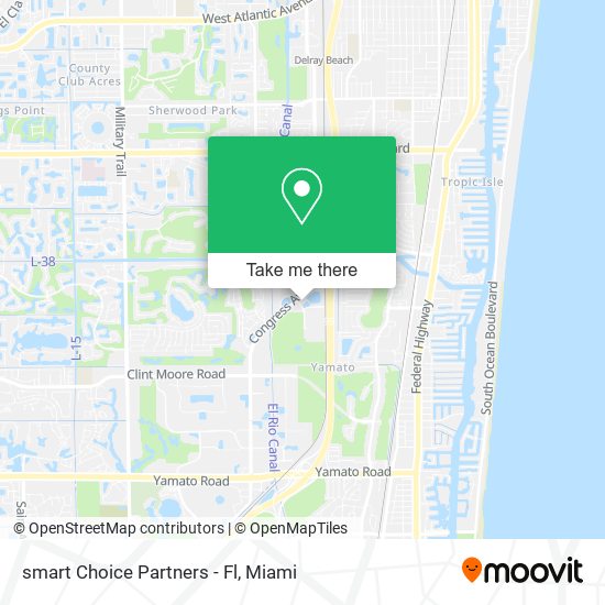 Mapa de smart Choice Partners - Fl