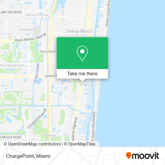 ChargePoint map