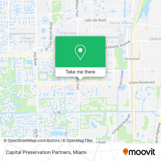 Capital Preservation Partners map