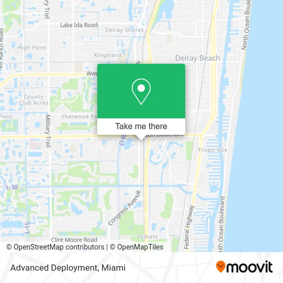 Advanced Deployment map