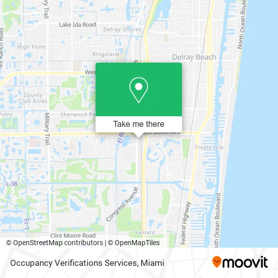 Occupancy Verifications Services map