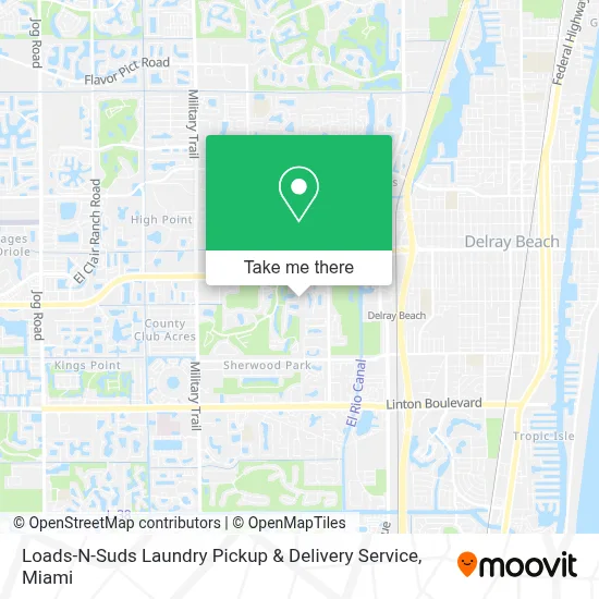 Loads-N-Suds Laundry Pickup & Delivery Service map
