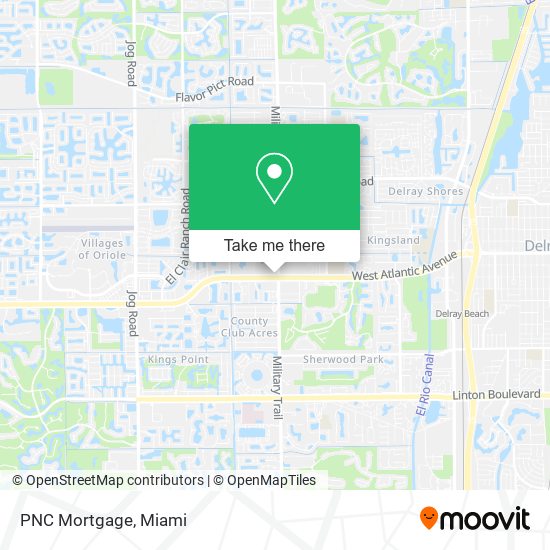 PNC Mortgage map