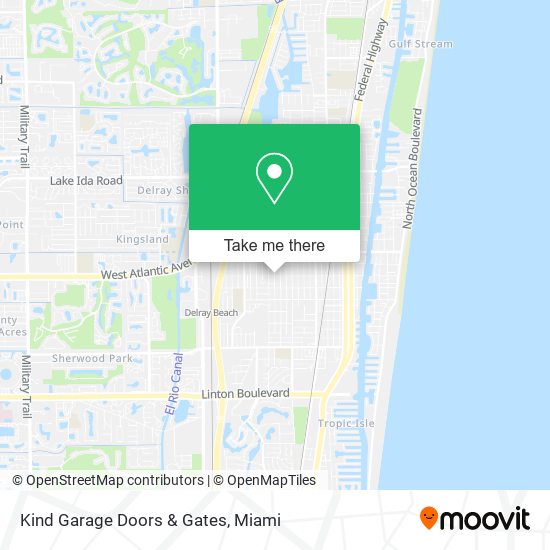 Kind Garage Doors & Gates map