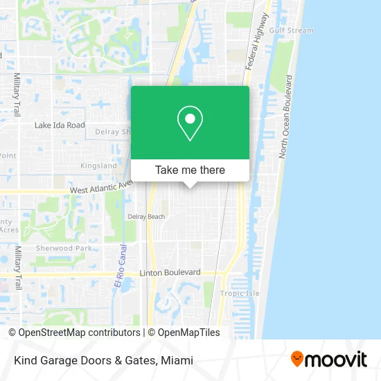 Kind Garage Doors & Gates map