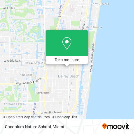 Mapa de Cocoplum Nature School