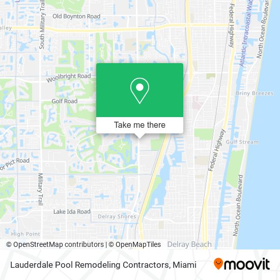 Mapa de Lauderdale Pool Remodeling Contractors