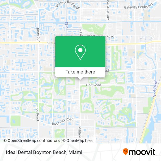 Ideal Dental Boynton Beach map
