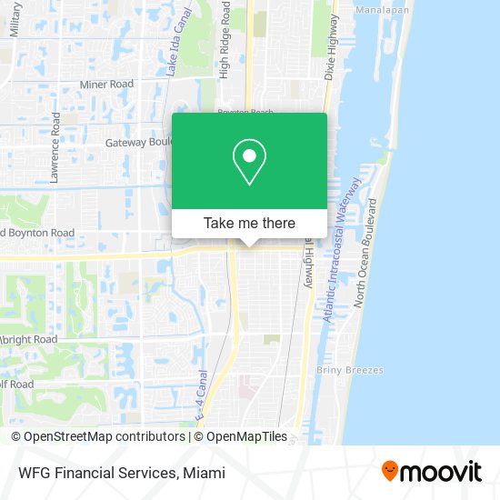 WFG Financial Services map