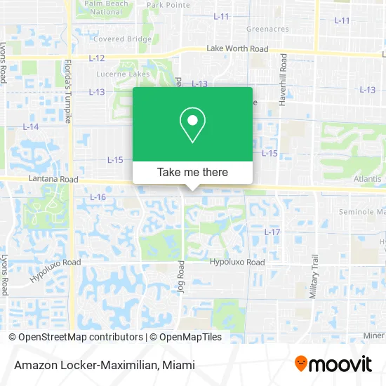 Amazon Locker-Maximilian map