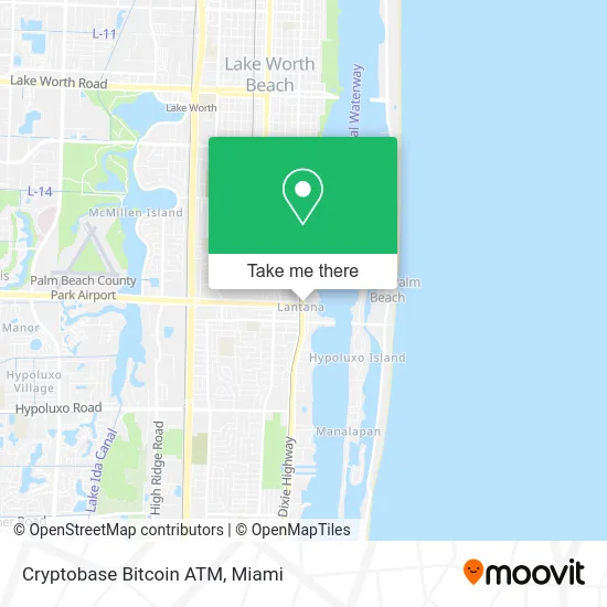 Cryptobase Bitcoin ATM map