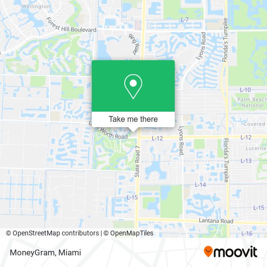 MoneyGram map